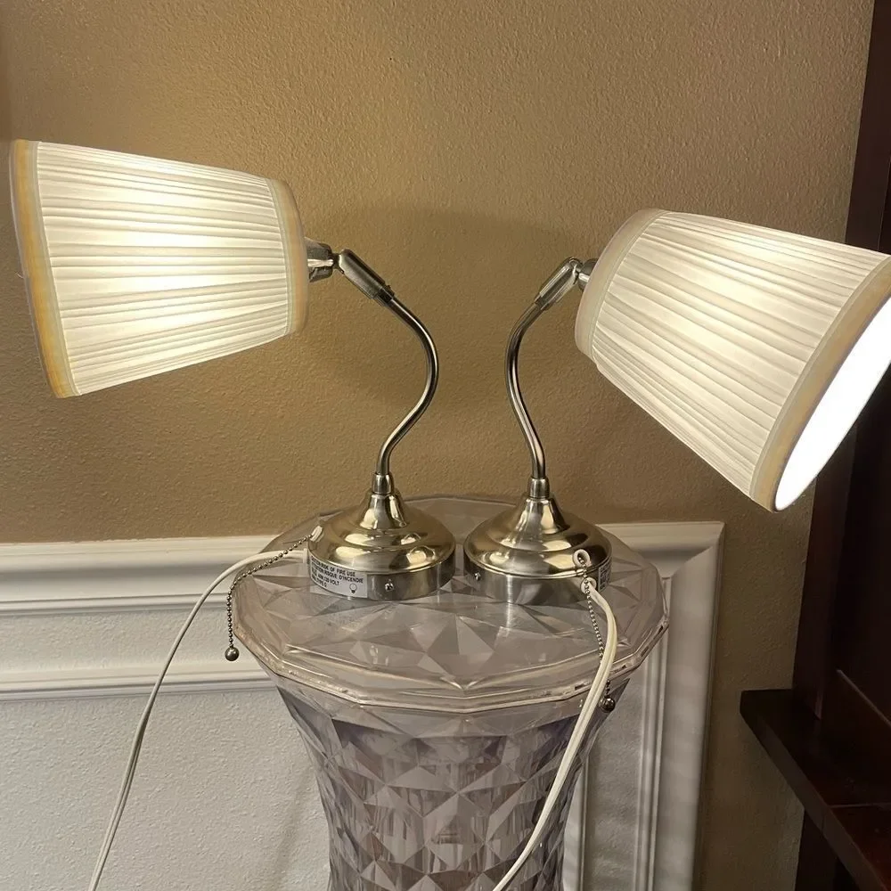 Set of 2 Arstid IKEA Pull String Wall Lamps